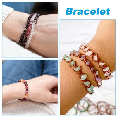 Unique Bargains Craft Embellishments Irregular Gemstone DIY Chip Stone Beads - Image 3