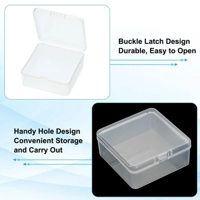 Unique Bargains Plastic Nail Bead Art Supplies Fishing Tools Craft Organizer - Image 2