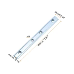 Unique Bargains Interior Joint Brackets With M5 Screws For 2020 Series Extrusion Profile Straight Line Connectors
