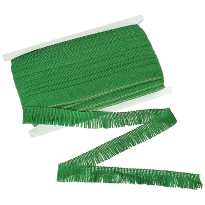 Unique Bargains Polyester Boho Durable Multipurpose Tassel Fringe Trim 27 Yards 1 Inch 1 Pc - Image 12