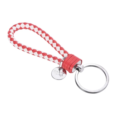 Unique Bargains Braided PU Leather Wallet Keychain With Stainless Steel Key Ring - Image 15