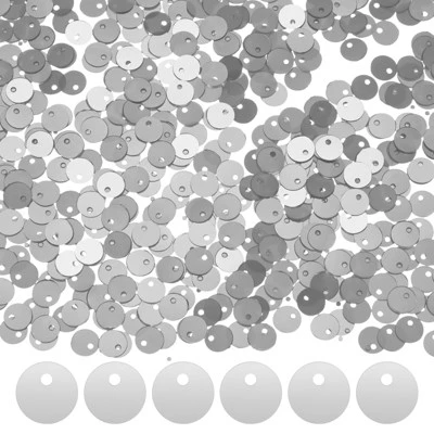 Unique Bargains Sewing Craft DIY Plastic Sequin Embellishments Dark Gold 2000 Pcs - Image 14