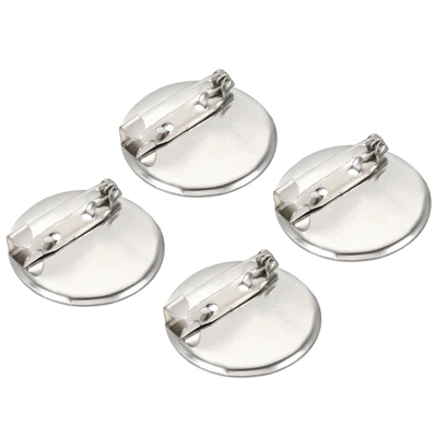 Unique Bargains Metal DIY Blankets Crafts Brooch Making Home Sewing Blank Trays Safety Pins 50 Pcs - Image 7