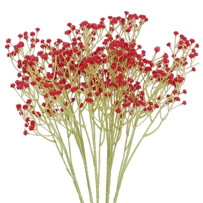 Unique Bargains Artificial Decoration Wedding Baby Breath Flowers 25.2" 6 Pcs - Image 7