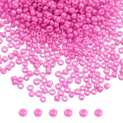 Unique Bargains Loose DIY Earring Necklace Making Glass Round Beads 12000 Pcs - Image 17