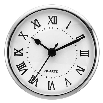 Unique Bargains Quartz Miniature Silent Elegant Clock Insert For Bedroom, Living Room - Image 7