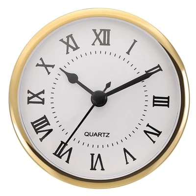 Unique Bargains Quartz Miniature Silent Elegant Clock Insert For Bedroom, Living Room - Image 6