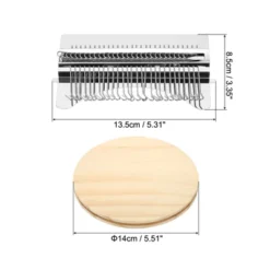 Unique Bargains Durable Portable Knitting Loom Machines Kit With Accessories