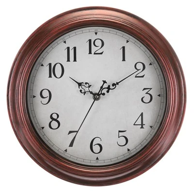 Unique Bargains Decorative Silent Non-Ticking Retro Country Wall Clock 12 Inch - Image 5