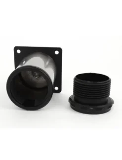 Unique Bargains Adjustable Round Stand Cabinet Sofa Table Feet 2.4" High Silver Tone 4 Pcs