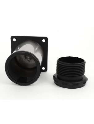 Unique Bargains Adjustable Round Stand Cabinet Sofa Table Feet 2.4" High Silver Tone 4 Pcs