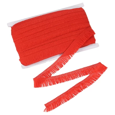 Unique Bargains Polyester Boho Durable Multipurpose Tassel Fringe Trim 27 Yards 1 Inch 1 Pc - Image 9