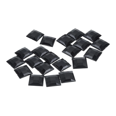 Unique Bargains Square Acrylic Flat Back DIY Crafting Decor Jewelry Rhinestone 20 Pcs - Image 4