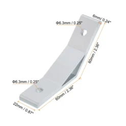 Unique Bargains Aluminum Alloy Corner Brace Joint Connector Mount 135 Degree Angle Profile Brackets For 3030 Series