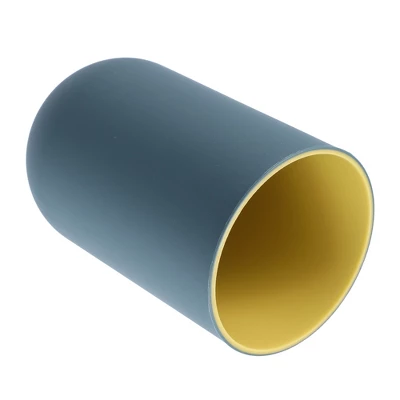 Unique Bargains 2Pcs Bathroom Tumblers Bathroom Toothbrush Cup Blue 4.33''x2.76'' 350ml - Image 4