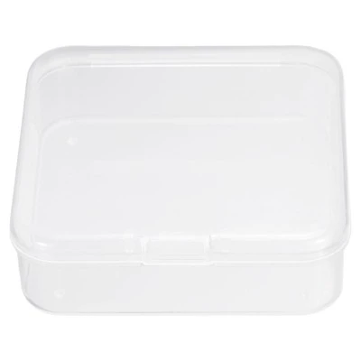 Unique Bargains Plastic Portable Beads Craft Hardware Jewelry Storage Boxes Clear 24 Pcs - Image 5
