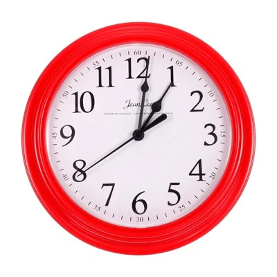 Unique Bargains Battery Operated Decorative Silent Non-Ticking Quartz Wall Clock 9" - Image 7