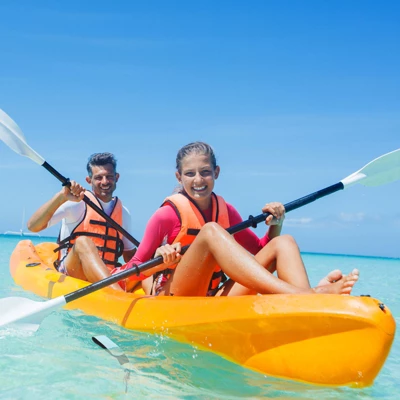 Unique Bargains Neoprene Water Sports Waterproof Floating Keychains 4 Pcs - Image 3