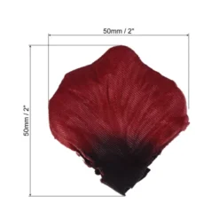 Unique Bargains Romantic Night Wedding Party Event Decor Silk Artificial Rose Petals 2000 Pcs