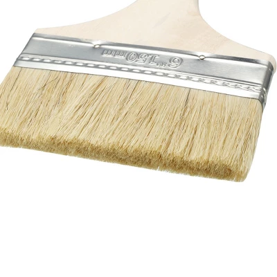 Unique Bargains Bristle Wall Treatment Tool Paint Brush With Wooden Handle - Image 2