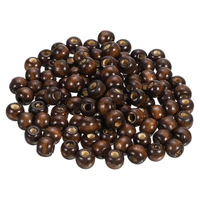 Unique Bargains Natural Maple Wood Round Loose Beads For Jewelry Making 400 Pcs - Image 6