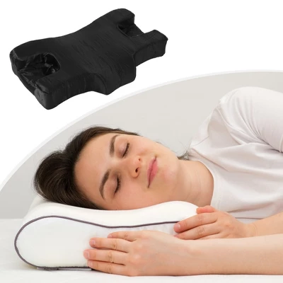 Unique Bargains Silky Neck And Shoulder Pain Ease Home Sleeping Bed Memory Foam Pillow 1 Pc - Image 5