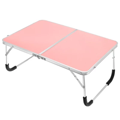 Unique Bargains Bed Sofa Foldable Laptop Table Portable Picnic Bed Tray Reading Working Desks 24 X 16.1 X 10.6-inch 1Pc - Image 6