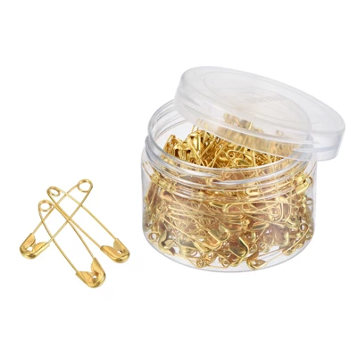 Unique Bargains Metal Blankets Crafts Brooch Making Home Sewing Safety Pins 240 Pcs - Image 3