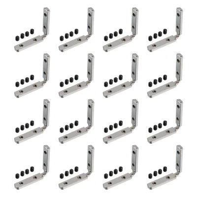 Unique Bargains Corner Connectors With M4 Screws For 2020 Series L-Shape Interior Joint Brackets - Image 4