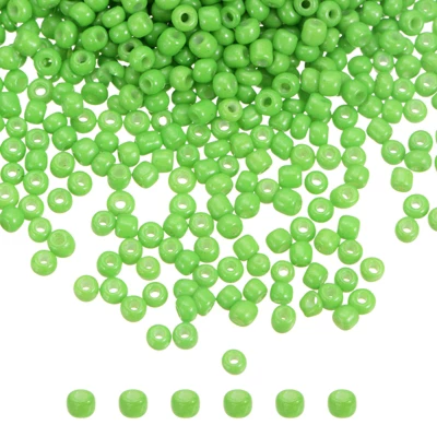 Unique Bargains Loose DIY Earring Necklace Making Glass Round Beads 12000 Pcs - Image 14