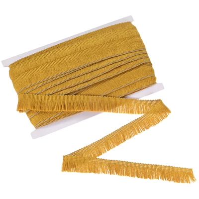 Unique Bargains Polyester Boho Durable Multipurpose Tassel Fringe Trim 27 Yards 1 Inch 1 Pc - Image 14