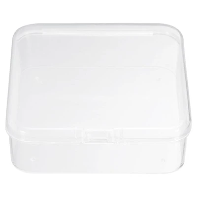 Unique Bargains Plastic Portable Beads Craft Hardware Jewelry Storage Boxes Clear 24 Pcs - Image 6