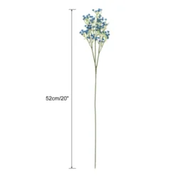Unique Bargains Baby's Breath 3-Branch Artificial Flowers For Wedding Decoration