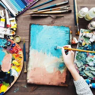 Unique Bargain Rectangular Metal Triple Rust Butcher Tray Palette For Art Paint - Image 4