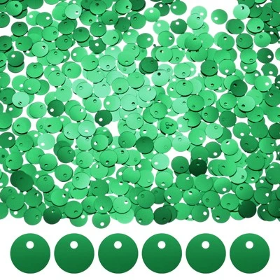 Unique Bargains Sewing Craft DIY Plastic Sequin Embellishments Dark Gold 2000 Pcs - Image 10