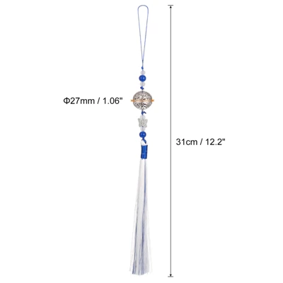 Unique Bargains Classic Bells DIY Craft Hanging Decoration Tassel Pendants