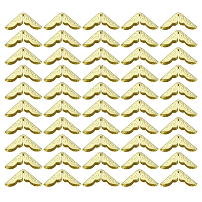 Unique Bargains Metal Retro Decorative Scrapbook Photo Book Protecting Corners 50 Pcs - Image 5