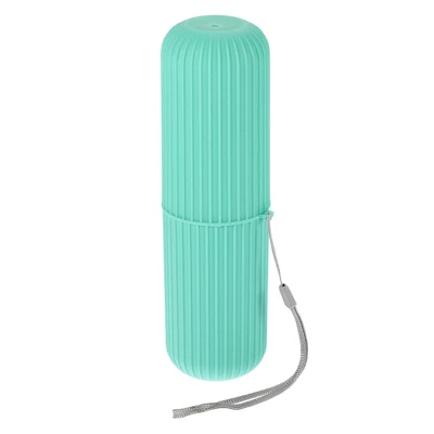 Unique Bargains Portable Toothbrush Organizer Cases Traveling Toothbrush Holders Case Plastic 7.60"x2.44"x2.24" 1 Pcs - Image 8