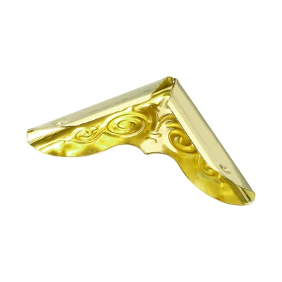 Unique Bargains Metal Retro Decorative Scrapbook Photo Book Protecting Corners 50 Pcs 1.18" - Image 3