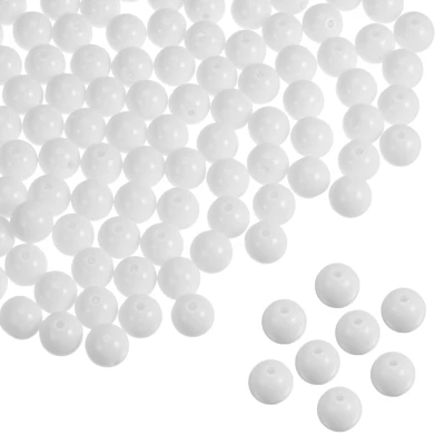 Unique Bargains Loose Craft DIY Earring Necklace Making Acrylic Round Beads 900 Pcs - Image 15