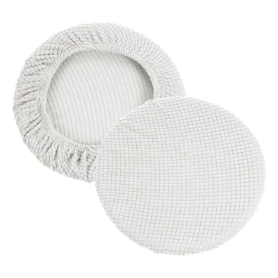 Unique Bargains Non-Slip Washable 11"-16'' Elastic Round Bar Stool Seat Cushions For Chair Stool 2 Pcs - Image 6