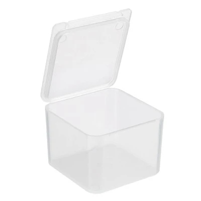 Unique Bargains Plastic Square Art Craft Storage Container With Hinged Lid - Image 5