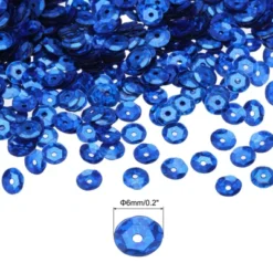 Unique Bargains Shine Smooth Crafts Sewing Cup Iridescent Sequins 2400 Pcs