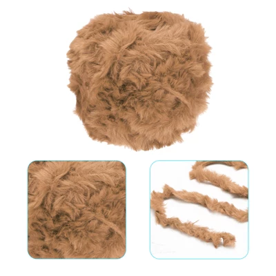 Unique Bargains Craft Kits For Blanket Scarf Hat Faux Fur Chunky Yarn 70 Yards 2 Skeins - Image 2