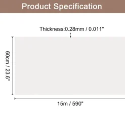 Unique Bargains Wallpaper, Peel And Stick Wallpaper Contact Paper Solid Color Vinyl Self-Adhesive Wall Paper Decorative Khaki Grey 590" X 23.6"