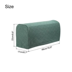 Unique Bargains Stretch Non-Slip Furniture Protector Armrest Covers 2 Pcs