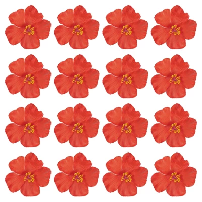 Unique Bargains Hawaiian Artificial DIY Foam Flowers 16 Pcs - Image 8