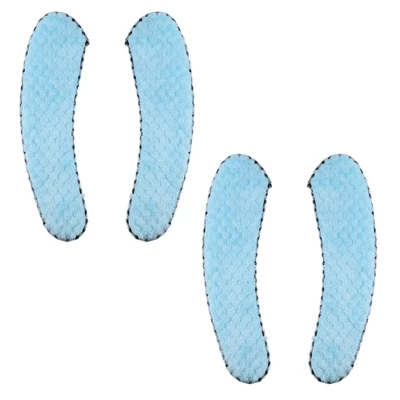 Unique Bargains 2 Pair Toilet Seat Cover Pad Bathroom Warm Toilet Seat Cushion Washable Reusable - Image 8