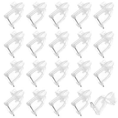 Unique Bargains Plastic Triangle Corsage Buttonhole Safety Pin Wedding - Image 6