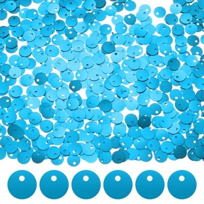 Unique Bargains Sewing Craft DIY Plastic Sequin Embellishments Dark Gold 2000 Pcs - Image 11